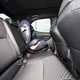 Toyota Yaris with child seat in rear seats