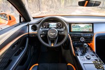 Bentley Flying Spur review - steering wheel, digital dials, infotainment