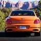 Bentley Flying Spur review - V8 plug-in hybrid, Mandarin orange, rear