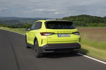 Skoda Elroq Hyper Green rear