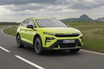 Skoda Elroq Hyper Green front