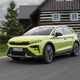 Skoda Elroq Hyper Green front