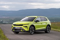 Skoda Elroq Hyper Green rear