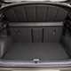 Cupra Formentor boot space, seats up, black upholstery