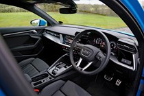 Audi A3 Saloon interior detail