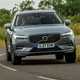 Blue-grey 2017 Volvo XC60 handles well on air suspension