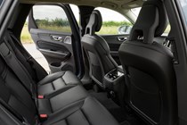 Volvo XC60 interior rear seats and front seats, comfort