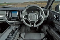 Volvo XC60, driving position, steering wheel