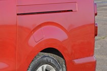 Orange 2021 Vauxhall Vivaro-e Life redundant fuel filler flap