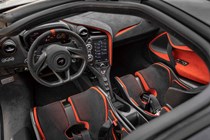McLaren 765LT interior 2020