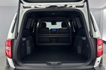 Image of a Toyota Land Cruiser Commercial's load bay, viewed through the open tailgate