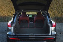 Audi SQ5 review - boot space with rear seats down