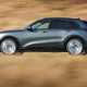 Audi SQ5 review - side, grey, driving