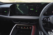 Audi SQ5 review - infotainment screen