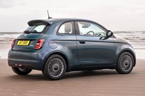 Fiat 500 Electric review rear image
