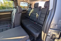 Peugeot e-Traveller review (2021) rear seats