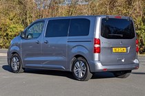 Peugeot e-Traveller review (2021) rear view