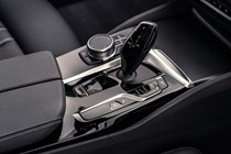 BMW 5 Series Touring gear lever and infotainment control