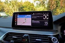 BMW 5 Series Touring infotainment screen