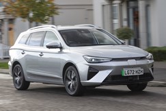 MG MG5 EV (2023) boot space & practicality | Parkers