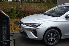 MG MG5 EV (2024) boot space & practicality