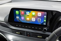 Hyundai i20 touchscreen infotainment