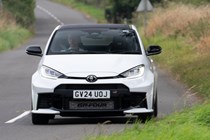 Toyota Yaris (2024) front driving