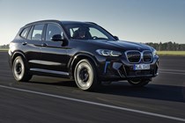 BMW iX3 (2021) driving