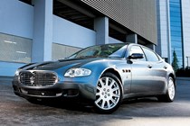 Would could possibly go wrong: the Maserati Quattroporte can be found for less than £7,000