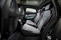 Audi E-Tron GT review - rear seats