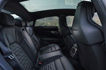 Audi E-Tron GT review - rear seats