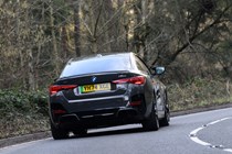 BMW i4 grey rear