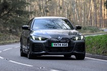 BMW i4 grey front