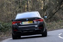 BMW i4 grey rear