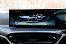 BMW i4 touchscreen