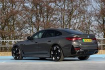 BMW i4 in grey rear