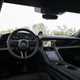 Porsche Taycan Cross Turismo review: dashboard and infotainment system, black upholstery