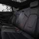 Porsche Taycan Cross Turismo review: rear seats, black upholstery