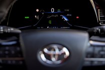 Toyota Mirai digital instruments