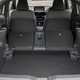 Toyota Yaris Cross seats folded, interior space