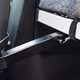VW Caddy California campervan review - bed supports lock into b-pillar
