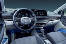 Hyundai Bayon (2021) interior view