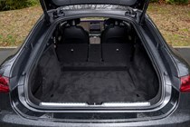 Mercedes EQS review - boot space luggage capacity with the seats down
