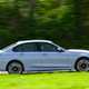 BMW 330e dynamic side view