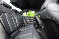 BMW 330e 2025 rear seat space