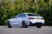 BMW 330e static rear