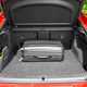 Skoda Enyaq Coupe boot space below parcel shelf