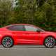 Skoda Enyaq Coupe Sportline in red