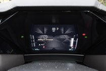 Image of the DS 4's digital instrument display
