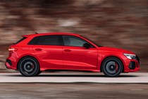 Audi RS 3 review (2021) profile view